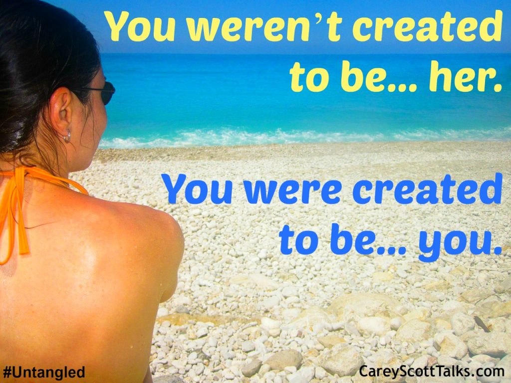 you werent created