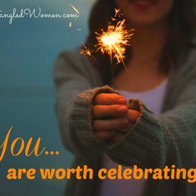 Why you are worth celebrating {An Untangled Summer study}
