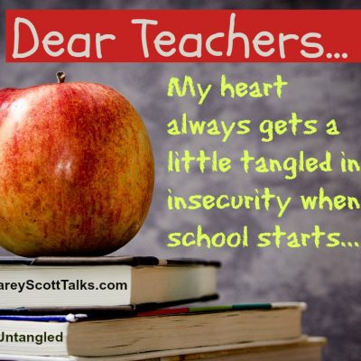When you want your kids untangled: An open letter to teachers