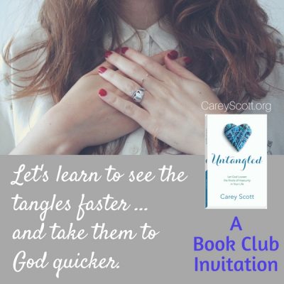 Untangled Book Club Invitation (and why I need a refresher course)